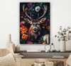 Obrazy na plátne 60x80 cm - Zvieratá, kvety - Jeleň - Náhľad obrázku produktu 7