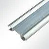 Lysel® Doppelkederschiene Aluminium 45° pressblank für Produktbild-Vorschau 2