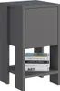 Skye Decor, Ema - Antracite, Antracite, Comodini e Anteprima dell’immagine prodotto 2