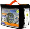 The image shows a black carrying bag containing Michelin Easy Grip Evolution snow chains. Náhľad obrázku produktu