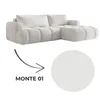 MORELLO Cloud Ecksofa Bouclé mit DL-Mechanismus, Produktbild-Vorschau 4