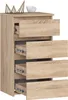 Kommode AKORD CL4 Sonoma-Eiche 40 cm 4 Schubladen B40 x H74 Produktbild-Vorschau 2