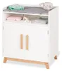 Pinolino Puppenwickeltisch 'Marit', 2-tlg. Lackiert: MDF Produktbild-Vorschau 1