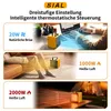 Termoventilatore elettrico mobile SIAL PA2 - Riscaldatore Anteprima dell’immagine prodotto 4