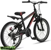 MTB Jungen Fahrrad Dakota 22 Zoll, 7 Gang  schwarz-rot Produktbild-Vorschau 3