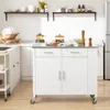 SoBuy Rolling Trolley Chariot de cuisine Armoire de Voir les images du produit 2