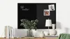 Kombitafel Kork/schwarz magnetisch 90x60 Holzrahmen schwarz Produktbild-Vorschau 4