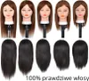 Oefenhoofd Ela 55 cm black - 100% echt haar - kappershoofd Productafbeelding-voorbeeld 11
