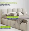 Juskys Polsterbett Catania - Inkl. Lattenrost - 180 x 200 Produktbild-Vorschau 5