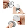 Button Rohlinge 58mm 100 Stück, Metall Weißblech mit Produktbild-Vorschau 4