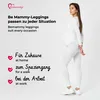 Mammy Damen, 2-pack lange zwangerschapslange onderbroeken Productafbeelding-voorbeeld 7