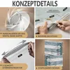 Collage of images showing the features and concept details of vacuum seal bags. Náhled obrázku produktu