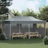 Party-Zelt Anthrazit 291 x 580 x 315 cm Oxford-Stoff Produktbild-Vorschau 3