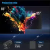 Mini projektor AOSO HY320 – 200 ANSI, HD 720p, Wi-Fi 6, Podgląd zdjęcia produktu 3