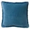 Dutch Decor Dekokissen Zaya 45x45 cm Blau Produktbild-Vorschau 2