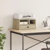 vidaXL Druckerständer Sonoma-Eiche 40x32x22,5 cm Produktbild-Vorschau 3