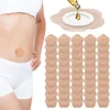 Rizinusöl Wickel 50 Stück, selbstklebende Bauchnabelpads Produktbild-Vorschau 1