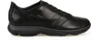 A side view of a black Geox Nebula B men's sneaker. Produktbild-Vorschau