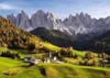 Puzzle per adulti da 1000 pezzi - Le Dolomiti in autunno Anteprima dell’immagine prodotto 2