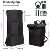 Freizeitrucksack Arbeitsrucksack Groß Damen lässiger Produktbild-Vorschau 3