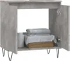 vidaXL Badschrank Betongrau 58 x 33 x 60 cm Holzwerkstoff - Produktbild-Vorschau 4