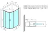 Gelco SIGMA SIMPLY Duschabtrennung Viertelkreis 1000x800mm, Produktbild-Vorschau 8