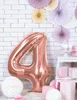 Balón s číslom Balón s číslom na narodeniny ružový 86 cm - Náhľad obrázku produktu 7