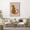 Gerahmtes Poster - Schwarzer Rahmen - Panther Grafik Produktbild-Vorschau 6