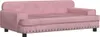 vidaXL Pelech pre psov Pink 90x53x30 cm Velvet Náhľad obrázku produktu 1