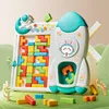 ASKSA Puzzle-Brett Spiel fuer Kinder, Bausteinpuzzle, Produktbild-Vorschau 4