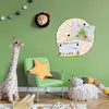 Design Stahlmagnettafel Schwarz Rund 47cm Bunte Punkte Produktbild-Vorschau 3