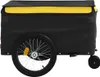vidaXL Príves na bicykel čierno-žltý 45 kg železa Náhľad obrázku produktu 7