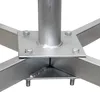 PremiumX SAT Balkonständer 4x50x50cm Stahl 1m Mast Produktbild-Vorschau 2