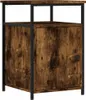 vidaXL Noční stolek Smoked Oak 40x42x60 cm výrobek ze dřeva Náhled obrázku produktu 2