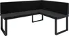 Eckbank AKIKO METAL Corner Bench 168x128 rechts - Produktbild-Vorschau 1
