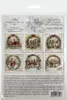 Set di carta di riso - Babbo Natale, bambini, Natale - Anteprima dell’immagine prodotto 3
