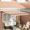 vidaXL Markisenrahmen Blau und Orange 350 x 250 cm Produktbild-Vorschau 1