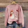 ASKSA Damen Lustige Weihnachtspullover Strickpullover Produktbild-Vorschau 2