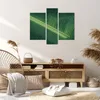 Bild auf Leinwand - Leinwandbild - 3 Teile - Makro Blatt Produktbild-Vorschau 7