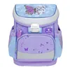 Belmil Mini-Fit ergonomisches Schulranzen-Set 4-teilig "Purple Blue Butterfly" mit Brustgurt Produktbild-Vorschau