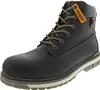 A single brown leather boot is shown against a white background. Voir les images du produit