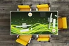 Schreibtischmatte Tischunterlage 120x60 cm Mauspad - Grüne Produktbild-Vorschau 2
