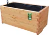 Pflanzkasten 100x50x50cm aus Lärche geschraubt mit Vlies, Produktbild-Vorschau 2