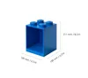 Room Copenhagen R.C. LEGO Brick Shelf 4+8 Set blue 41171731 Produktbild-Vorschau 7