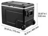 SucceBuy Kompressor-Kühlbox 80 L, tragbarer Produktbild-Vorschau 8