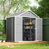 Zahradní domek Outsunny 2,4 m², zahradní domek s sedlovou Náhled obrázku produktu 2