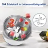 Fleischwolf Elektrisch 500 W – Mini Meat Grinder mit 5 Produktbild-Vorschau 6