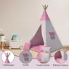 Tipi Zelt für Kinder | Spielzelt Kinder Indoor|Spielzelt Produktbild-Vorschau 4