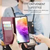 Galaxy A23 Hülle, Leder Brieftasche Kartenfach Schutzhülle Produktbild-Vorschau 6
