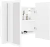 vidaXL Lustro łazienkowe LED szafka białe 60x12x45 cm Podgląd zdjęcia produktu 11